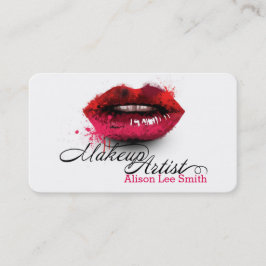 Tarjeta De Visita Makeup Artist