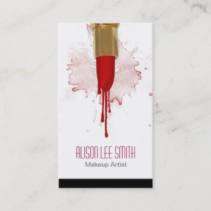 Tarjeta De Visita Makeup Artist