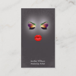 Tarjeta De Visita Makeup Artist Business Card
