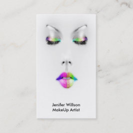 Tarjeta De Visita Makeup Artist Business Card