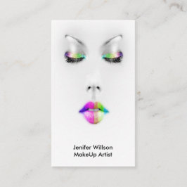 Tarjeta De Visita Makeup Artist Business Card