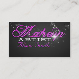 Tarjeta De Visita Makeup Artist business card