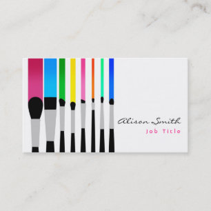Tarjeta De Visita Makeup artist Business card
