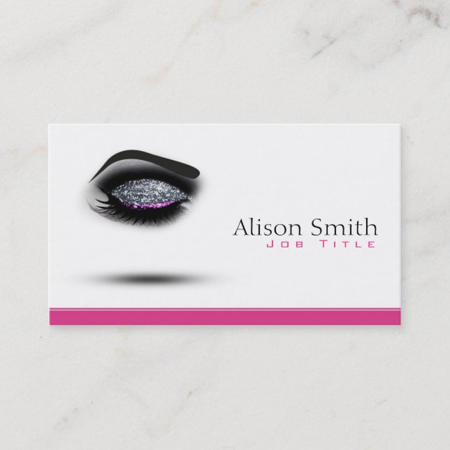 Tarjeta De Visita Makeup artist Business card (Anverso)