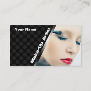 Tarjeta De Visita MakeUp Artist Business Cards