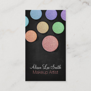 Tarjeta De Visita Makeup Artist / Palette