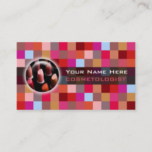 Tarjeta De Visita MakeUp Business Cards