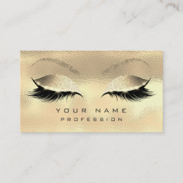Tarjeta De Visita Makeup Eyebrows azota Purpurina Diamond Sparkly VI