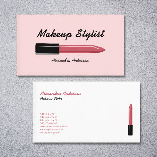 Tarjeta De Visita Makeup Stylist