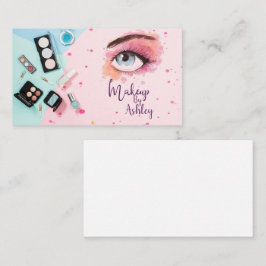 Tarjeta De Visita Makeup Stylist Business Card