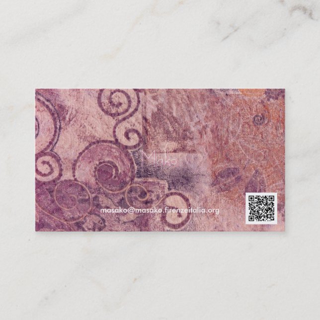 Tarjeta De Visita Mako (Anverso)