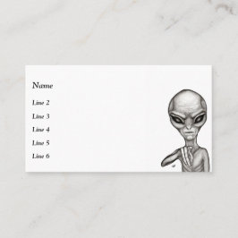 Tarjeta De Visita ¡Mala Alien, eres la siguiente!