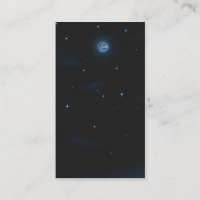 Tarjeta De Visita Mala luna (Anverso)