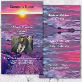 Tarjeta de visita Malecon Sunset 0911