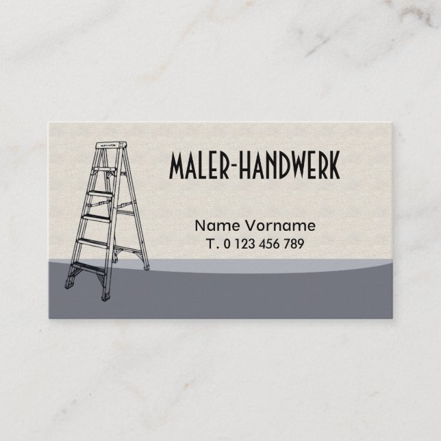 Tarjeta De Visita maler-handwerk (Anverso)