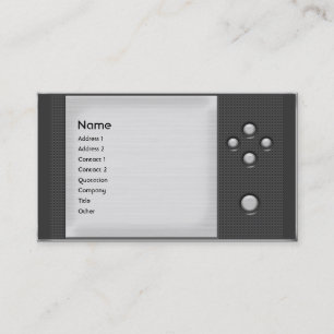 Tarjeta De Visita Malla metálica