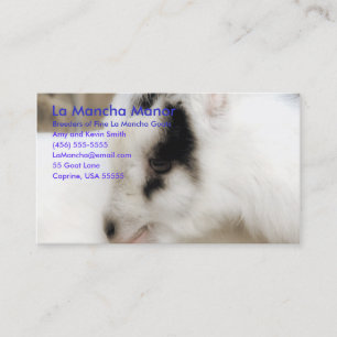 Tarjeta De Visita Mancha