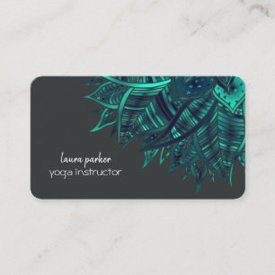 Tarjeta De Visita Mandala Boho Art