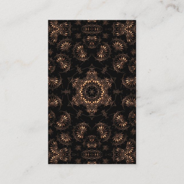 Tarjeta De Visita Mandala de la Edad de Bronce (Anverso)