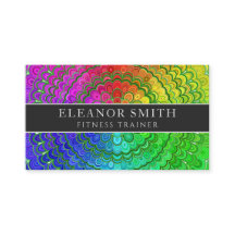 Mandala de la flor del arco iris