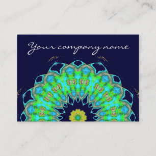 Tarjeta De Visita mandala en colores