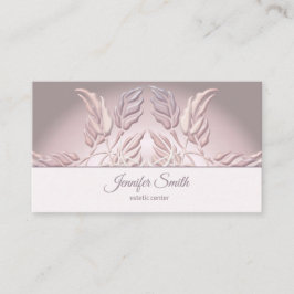 Tarjeta De Visita Mandala. floral étnico