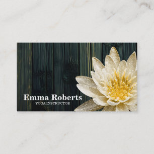 TARJETA DE VISITA MANDALA LOTUS PERSONALIZÓ INSTRUCTOR DE YOGA DE MA