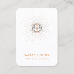 Tarjeta De Visita *~* Mandala sagrada alquimia de geometría chamán