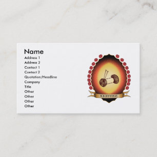 Tarjeta De Visita Mandorla que hace punto