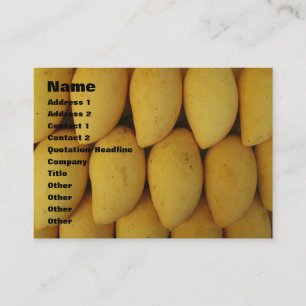 Tarjeta De Visita Mango