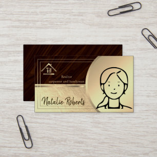 Tarjeta De Visita Manitas profesional de reparaciones domésticas mod