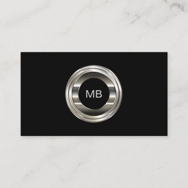 Tarjeta De Visita Manly Consultant Business Cards (Anverso)