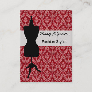 Tarjeta De Visita Mannequin Business Cards