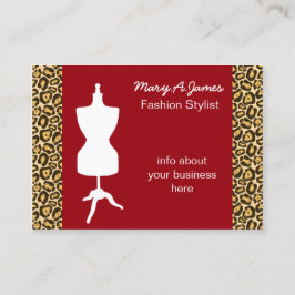 Tarjeta De Visita Mannequin Business Cards