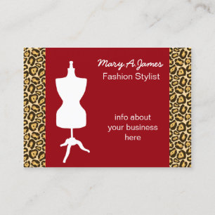 Tarjeta De Visita Mannequin Business Cards