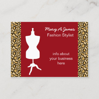 Tarjeta De Visita Mannequin Business Cards