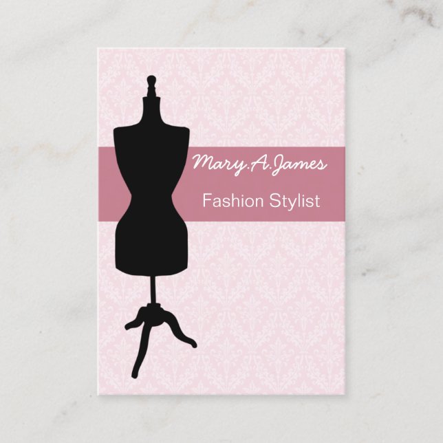 Tarjeta De Visita Mannequin Business Cards (Anverso)