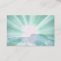 Mano curativa ciánica verde azulada Reiki de la