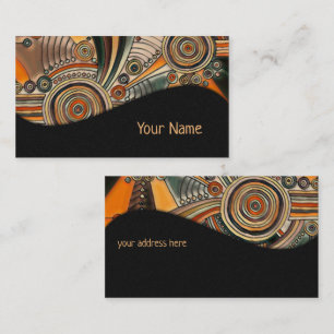 Tarjeta De Visita Mano dibujada por EDDArt - Pensamientos 1