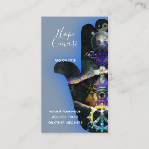Tarjeta De Visita Mano Espiritual de Fatima, Mística