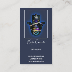 Tarjeta De Visita Mano Espiritual de Fatima, Mística