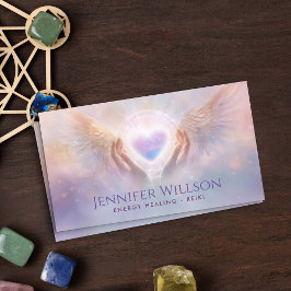 Tarjeta De Visita Manos Sanadoras - Sanación Energética - Reiki