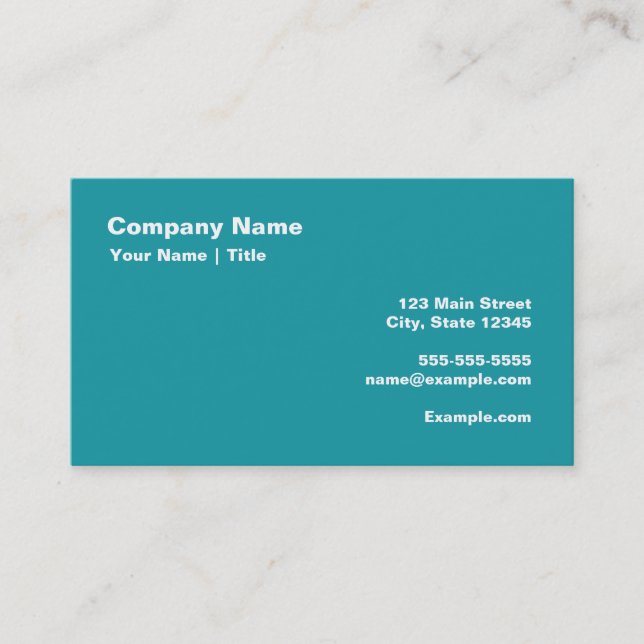 Tarjeta De Visita Mantenga tranquilo y el canto OM (Anverso)