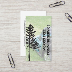 Tarjeta De Visita Mantenimiento de árbol   Paisajismo   Lawnmower