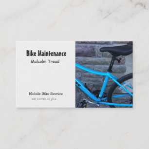 Tarjeta De Visita Mantenimiento de bicicletas