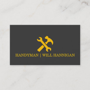 Tarjeta De Visita Mantenimiento de la reparación de la instalación