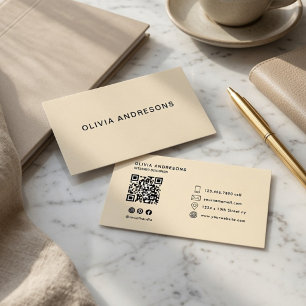 Tarjeta De Visita Mantequilla Personalizada  Personalizado 