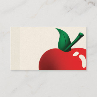 Tarjeta De Visita manzana al día