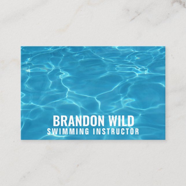 Tarjeta De Visita "Manzanas de agua" personalizadas (Reino Unido/Eur (Anverso)