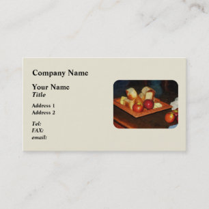 Tarjeta De Visita Manzanas y Pan